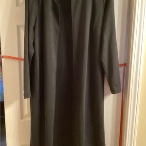 Jessica London Black Long Coat